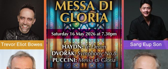 Guildford Choral & Symphony Orchestra to Present MESSA DI GLORIA at GLive