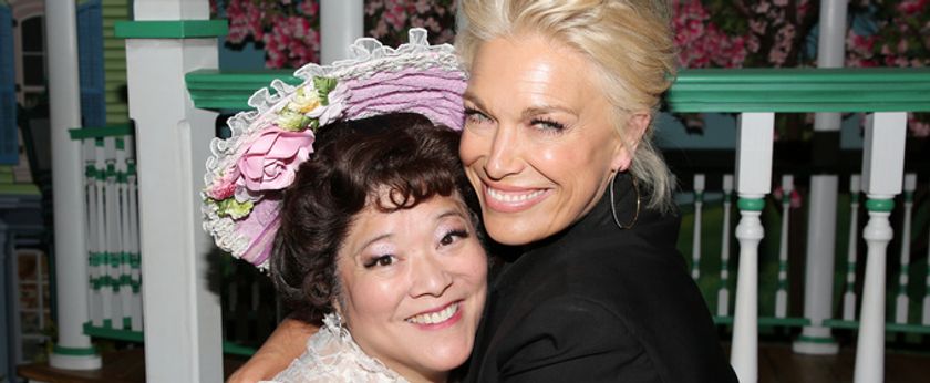 Photos: Hannah Waddingham Visits SCHMIGADOON! on Broadway Photo