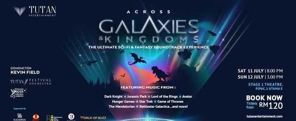 ACROSS GALAXIES & KINGDOMS Will Come to PJPAC in July