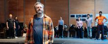 Michael Sheen and More in Rehearsal For OUR TOWN