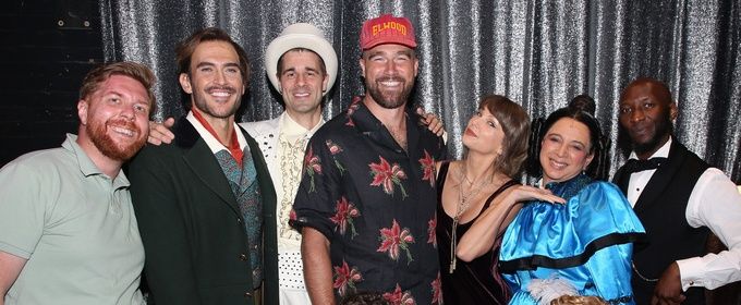 Photos: Taylor Swift and Travis Kelce Visit OH, MARY! on Broadway Photo
