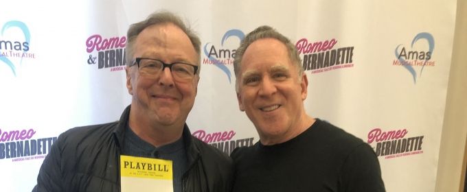 Photo Flash: Edward Hibbert Visits ROMEO & BERNADETTE Photos