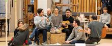 SUMMERFOLK in Rehearsal at the National Theatre