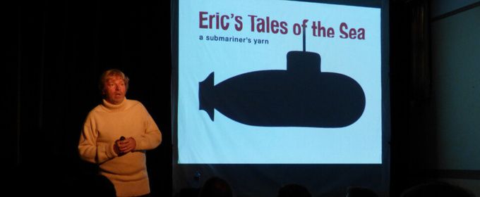 EDINBURGH 2026: Review: ERIC'S TALES OF THE SEA-A SUBMARINER'S YARN, Just the Tonic at the Caves