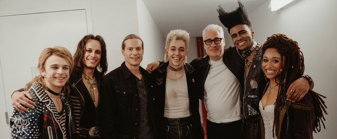 Photos: THE VAMPIRE LESTAT's Sam Reid Visits THE LOST BOYS on Broadway Photo