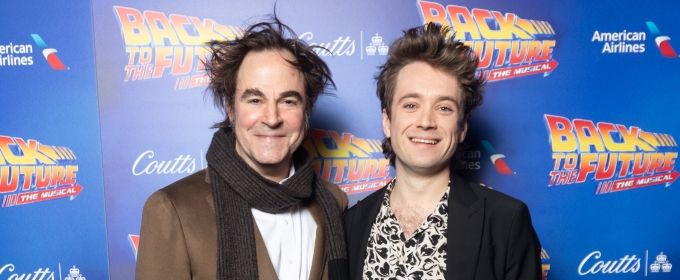 Photo Flash: Roger Bart, Olly Dobson and More at Opening Night of BACK TO THE FU Photos