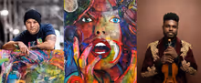 Artist Eddy Bogaert and Violinist Dr. Edward W. Hardy to Appear at Art Central El Dor