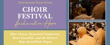Ocean Grove Camp Meeting Association To Present The 72nd Annual Choir Festival: Ancho