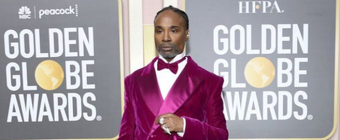 Photos: Jeremy Pope, Billy Porter & More Hit the Golden Globes Red Carpet Photos