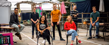 Flash: First Look at THE WORLD GOES 'ROUND CAST in Rehearsal