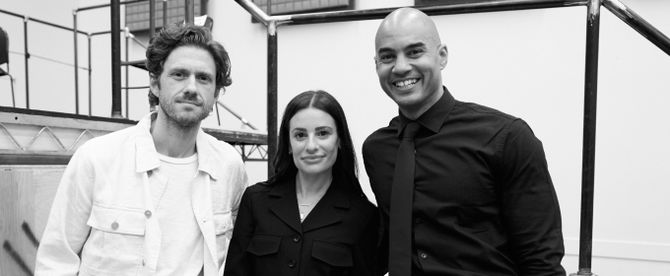 Photos: CHESS Begins Rehearsals with Aaron Tveit, Lea Michele & Nicholas Christopher and More
