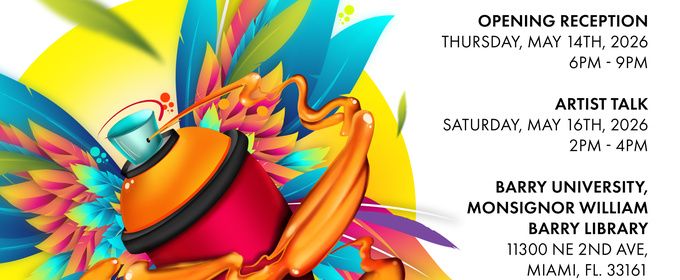 Izia Lindsay Solo Exhibition RIDDIMS OF GRAFFITI Will Open at DVCAI at Barry University
