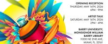 Izia Lindsay Solo Exhibition RIDDIMS OF GRAFFITI Will Open at DVCAI at Barry Universi