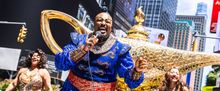 ALADDIN Unveils Giant Magic Lamp Installation in Times Square
