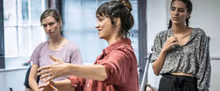 Inside Rehearsal For OTHELLO at the Watermill
