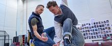 MAN AND BOY Rehearsals at The National Theatre