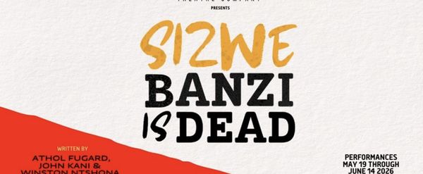 Cast Set For SIZWE BANZI IS DEAD From Crossroads Theatre Company