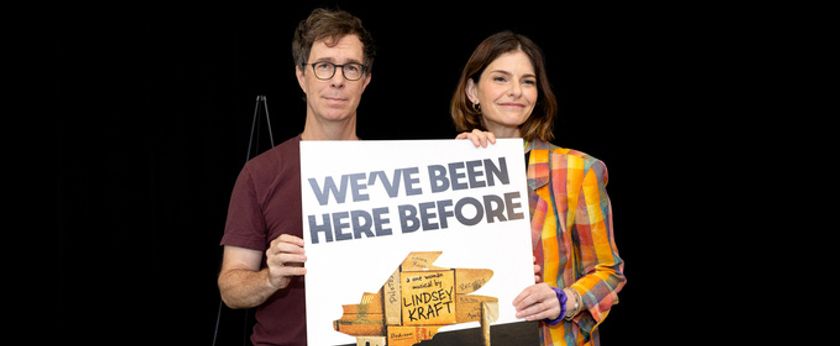 Photos: Lindsey Kraft & Ben Folds Get Ready for WE'VE BEEN HERE BEFORE Photo