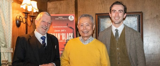 Photos: George Takei Visits THE WOMAN IN BLACK Photos