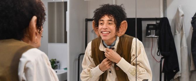 Photos: Backstage at The Royal Shakespeare Company's THE BFG