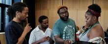 BLACK POWER DESK In Rehearsal At Brixton House