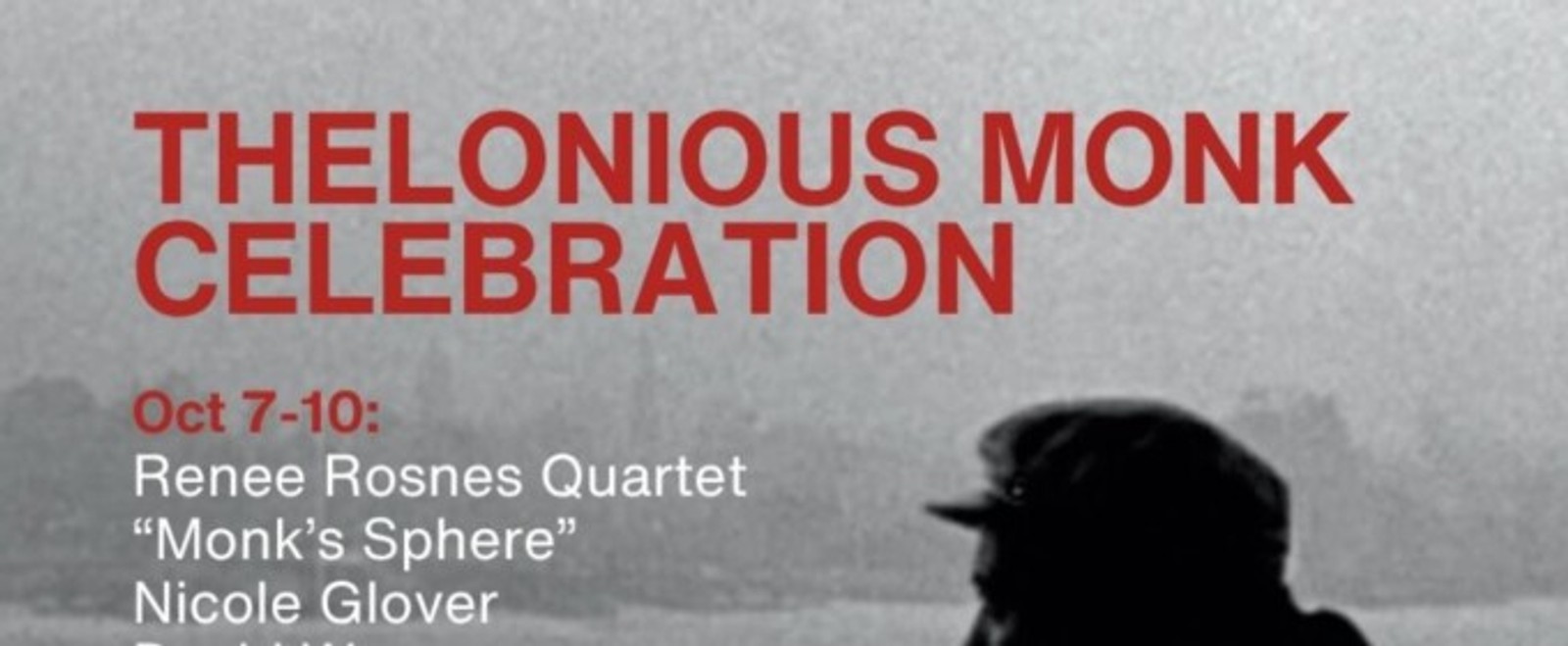 SMOKE Jazz Club October Line-up Will Include Two-Week Monk Festival