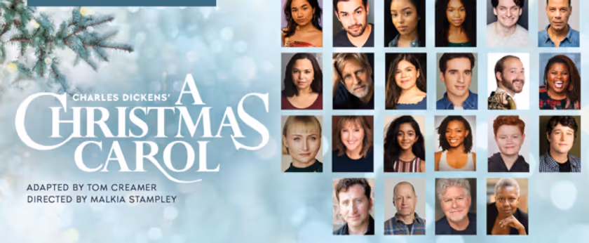 Cast Set for A CHRISTMAS CAROL at Goodman Theatre Photo