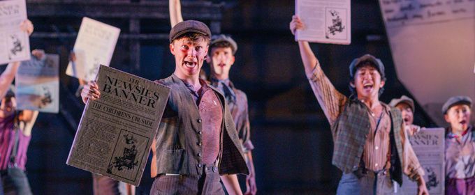 DISNEY’S NEWSIES at The Muny Thrills With Richard J. Hinds Explosive Choreography
