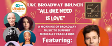 UKC BROADWAY BRUNCH: ALL UKE NEED Is Love Set For 54 Below In February