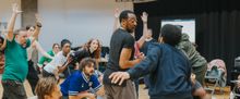 UK Tour of ANIMAL FARM In Rehearsal