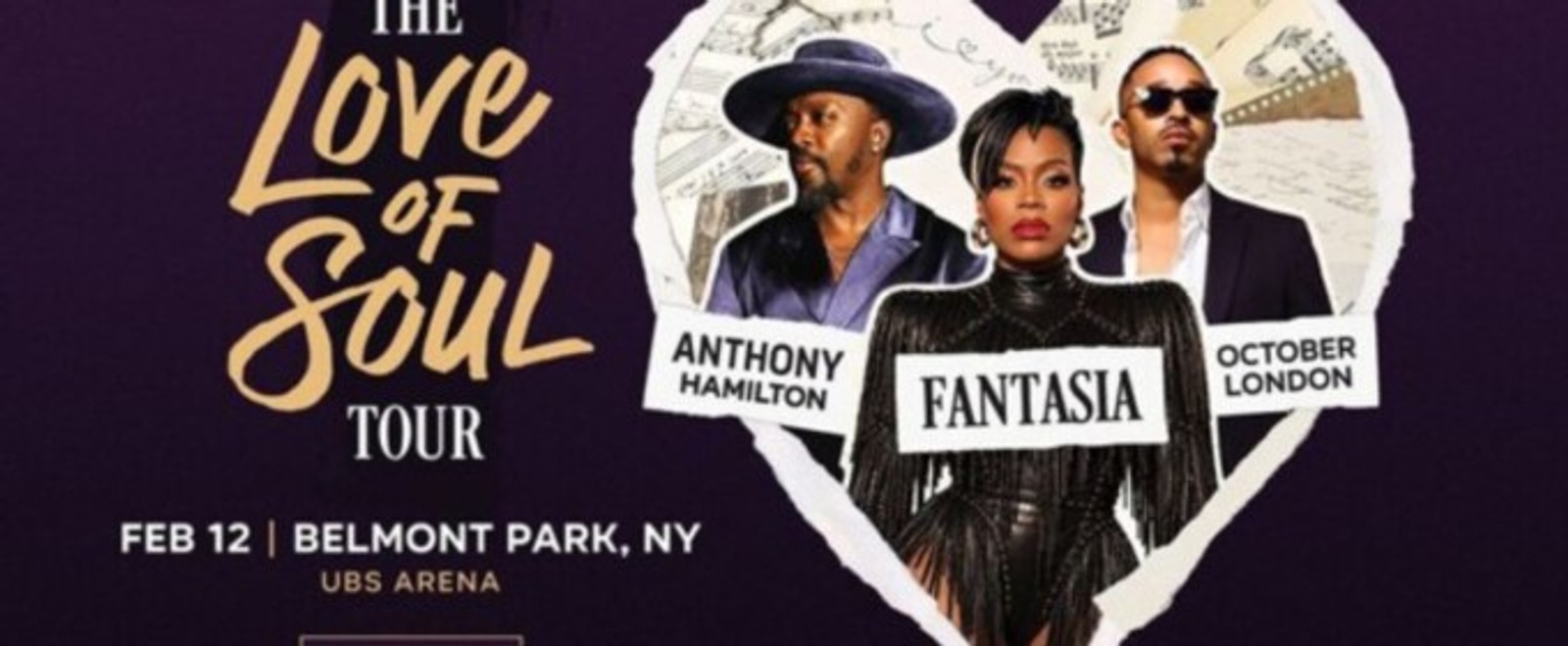 THE LOVE OF SOUL TOUR to Come to UBS Arena