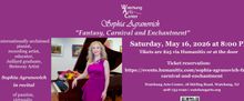 Pianist Sophia Agranovich Will Present FANTASY, CARNIVAL AND ENCHANTMENT Tour