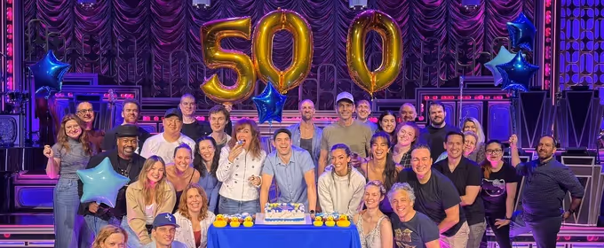 Photo: JUST IN TIME Celebrates 500 Performances on Broadway Photo
