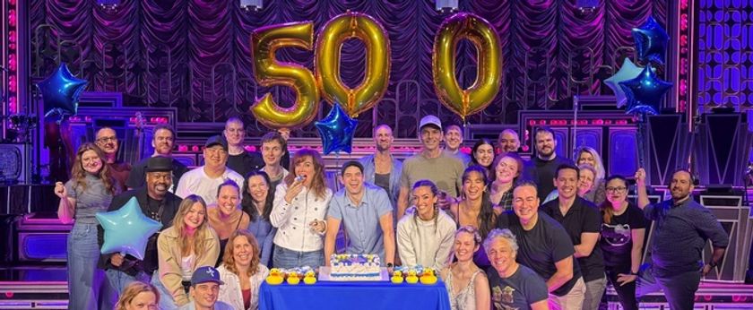 Photo: JUST IN TIME Celebrates 500 Performances on Broadway Photo