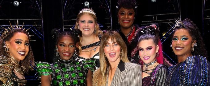 Photos: Julianne Hough Visits SIX on Broadway Photos