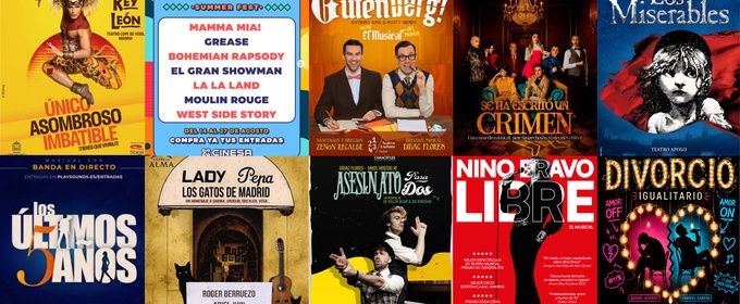 Los musicales que SÍ puedes ver en Madrid este agosto