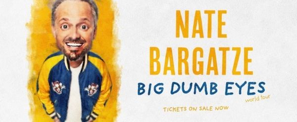 Nate Bargatze Will Bring BIG DUMB EYES World Tour to Fargo