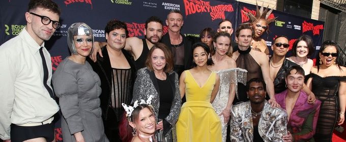 Photos: THE ROCKY HORROR SHOW Cast Struts the Red Carpet on Opening Night Photo