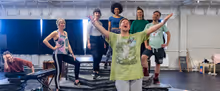 Flash: Inside Rehearsal For MILKY PEAKS at Theatr Clwyd