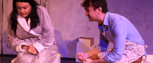 Flash: First Look at Rosalind Blessed's Two Plays at the Old Red Lion Theatre