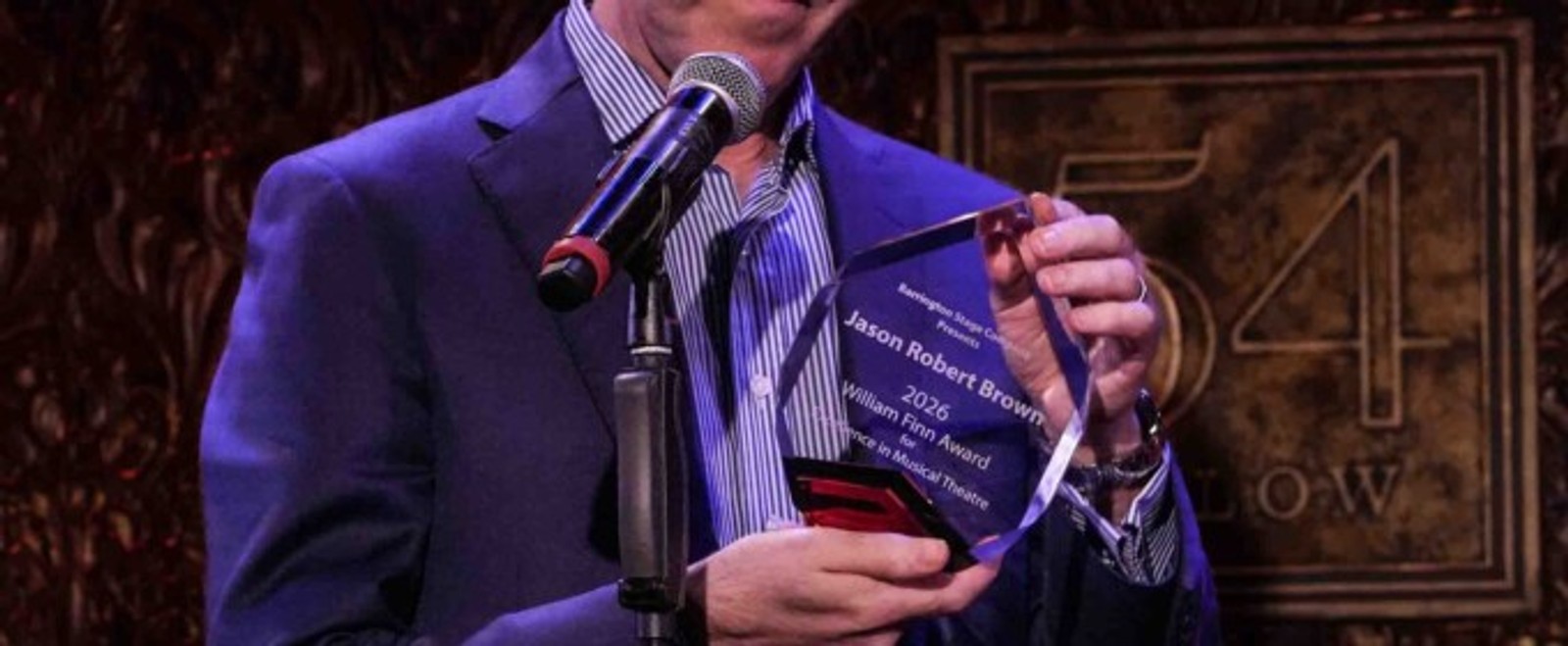Inside the Barrington Stage Co. Gala Honoring Jason Robert Brown at 54 Below
