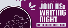 White Mouse Theatre And Mickee Faust Launch Monthly New Works Night For Tallahassee T