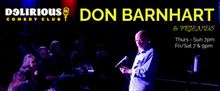 Don Barnhart Extends Residency At Delirious Comedy Club In Las Vegas