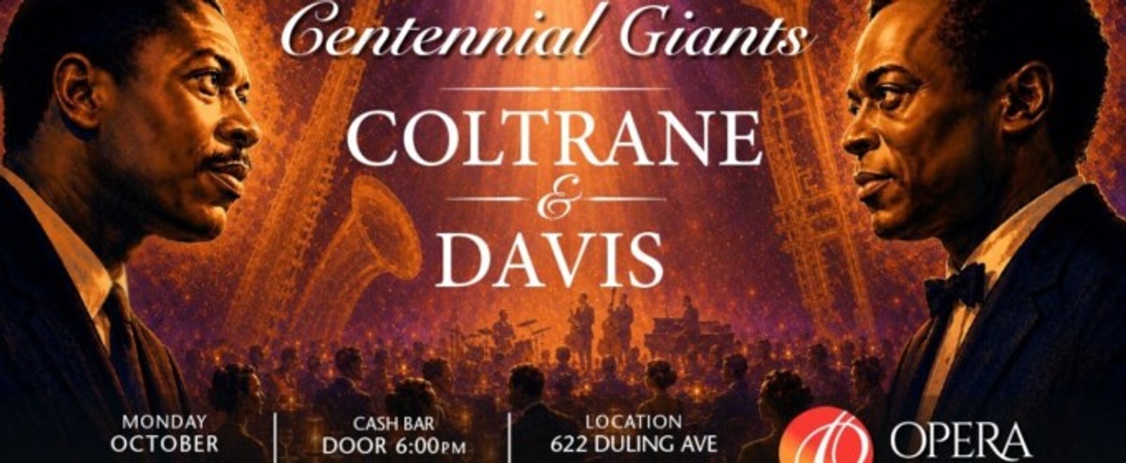 Opera Mississippi Will Perform CENTENNIAL GIANTS: COLTRANE & DAVIS in October