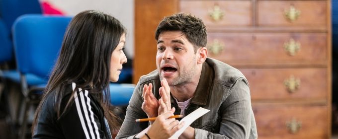 Photos: First Look at Jeremy Jordan and Frances Mayli McCann in Rehearsal For B Photos