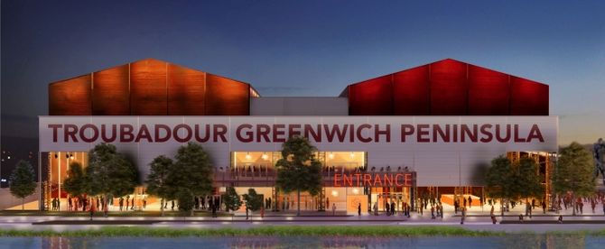 Troubadour Theatres Will Open Major New Venues in Greenwich Peninsula