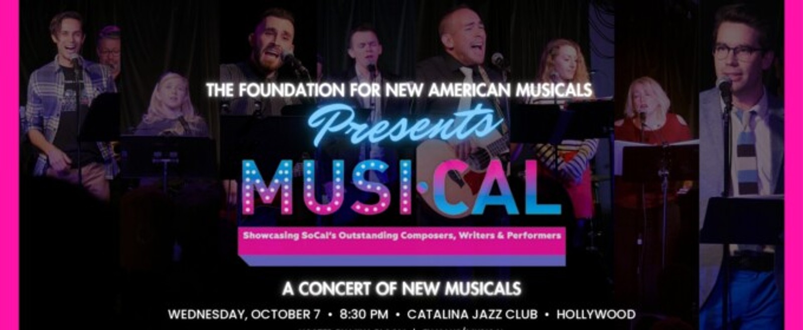MUSI-CAL to Spotlight Five New Musicals at Catalina Jazz Club