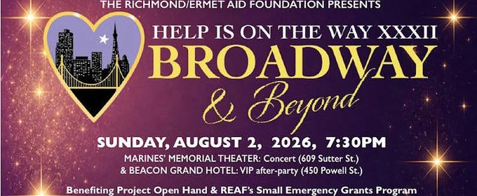 HELP IS ON THE WAY: Broadway & Beyond to Return for 32nd Anniversary Benefit Concert