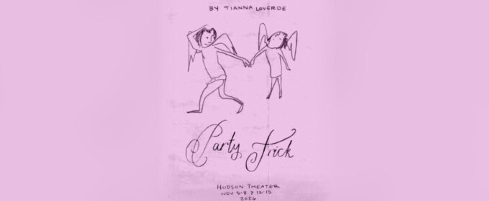 PARTY TRICK to Make World Premiere at Hudson Theatre