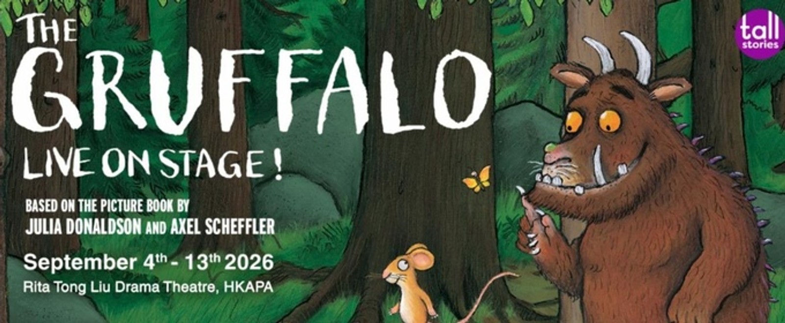 THE GRUFFALO Returns to Hong Kong for 25th Anniversary Stage Tour
